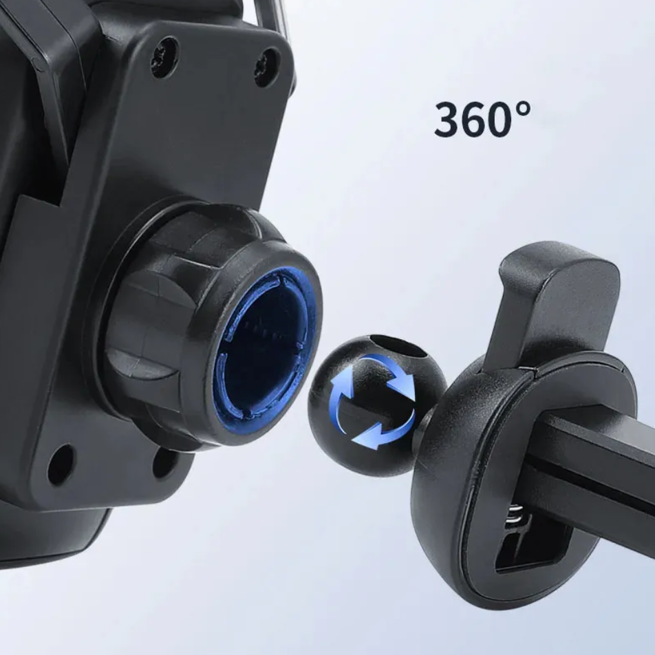 Racing Seat Car Phone Holder  360° Rotatable Air Vent Clip
