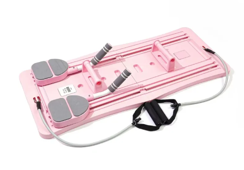 Foldable Abdominal Trainer Portable Sit Up Exercise Board with Resistance Springs