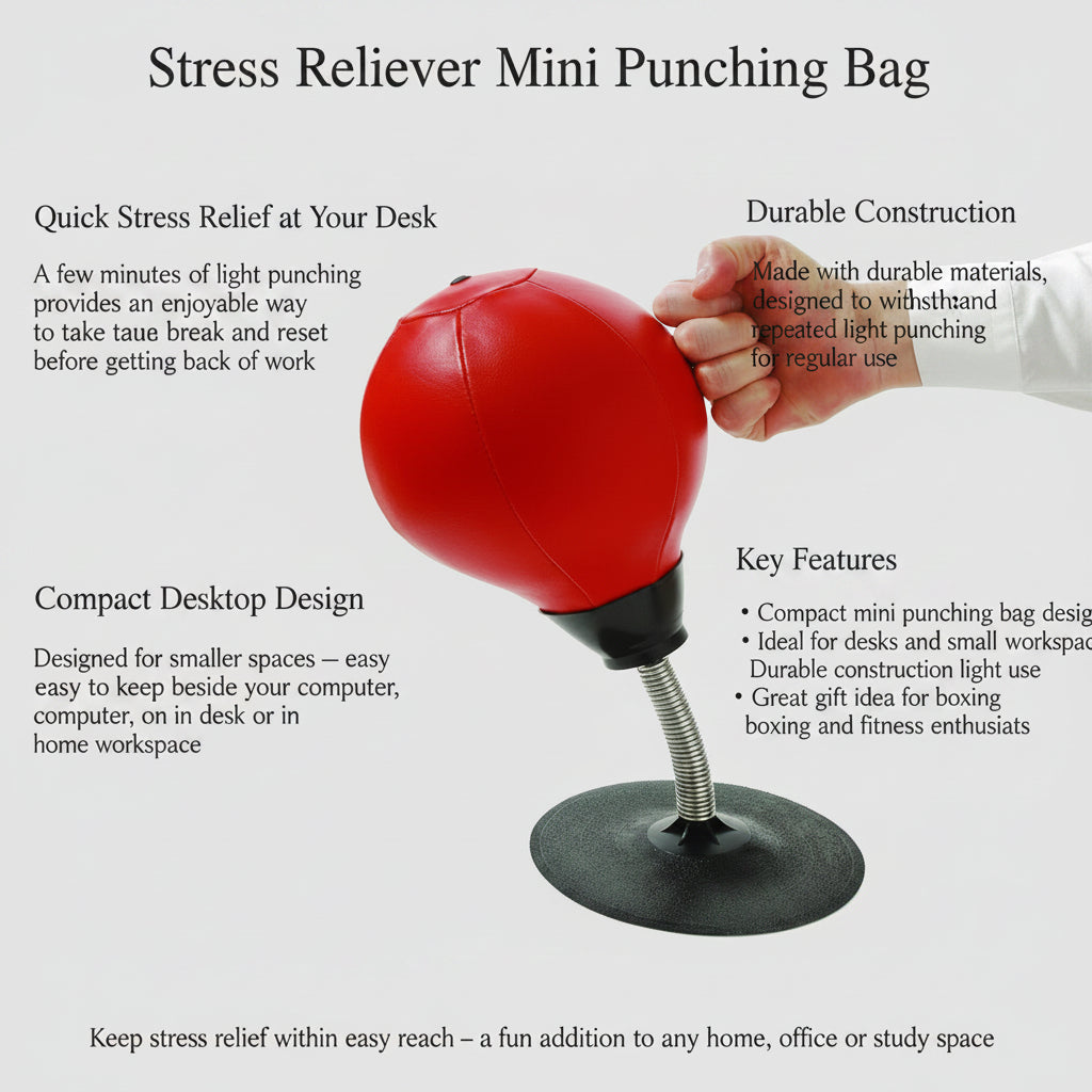 Stress Reliever Mini Punching Bag