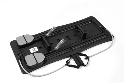 Foldable Abdominal Trainer Portable Sit Up Exercise Board with Resistance Springs
